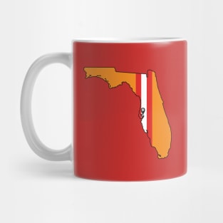 Tampa Bay Football (Throwback) Mug